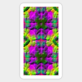 FAAFO ART Seamless Artistic Vertical Patterns 000007 Sticker